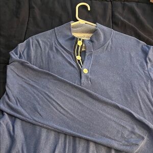 Vineyard Vines Men's Casual Blue Button Down Shirt